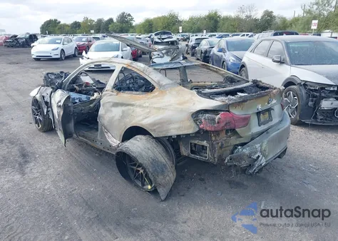 2018 BMW M4 from USA, damaged, VIN WBS4Y9C52JAC86821